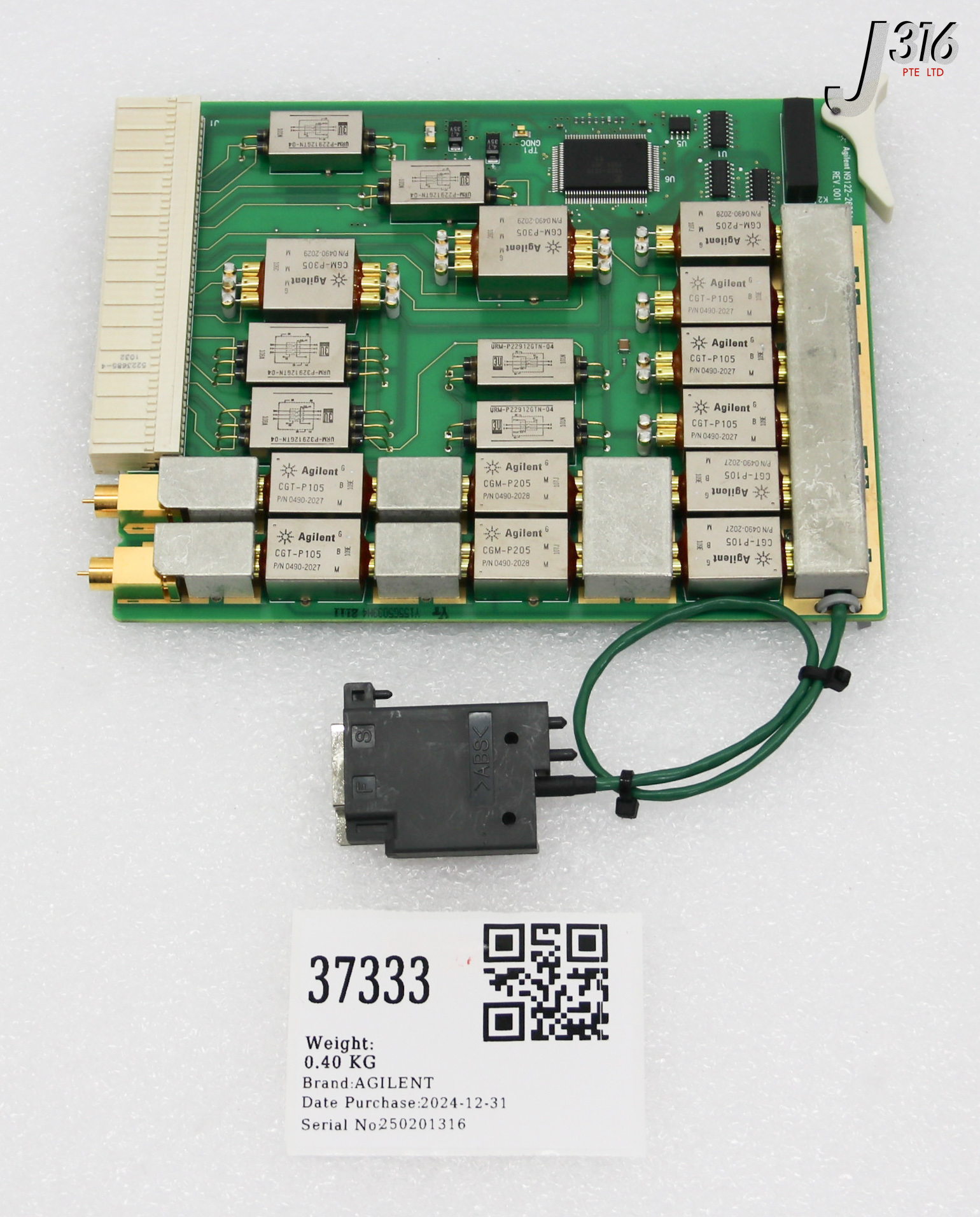 37333 AGILENT PCB ASSY, PIN BOARD, N9122-26601 (PARTS) N9122-66601